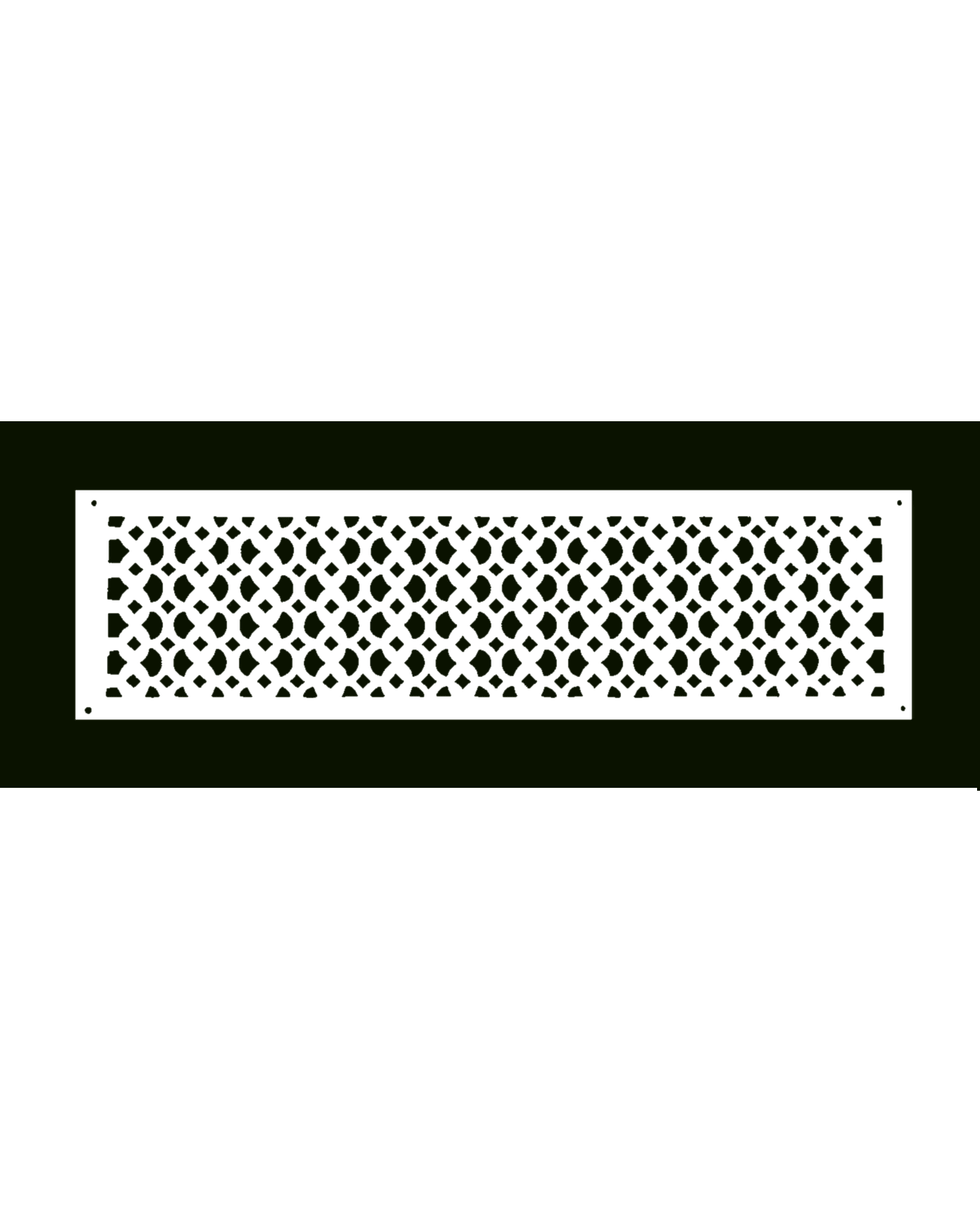 Cast Iron Air Return Grill Powder Coated Return Vent Covers For HVAC Duct Air Vent Covers