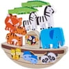 Spark. Create. Imagine. Play Wooden Balancing Blocks Play Set, Designed for Ages 18 Months and Up