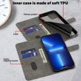 thumbnail image 4 of For Samsung Galaxy A15 Crystal 3D Shockproof Protective Leather Phone,iPhone 15 Pro Max, 4 of 7