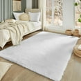 thumbnail image 2 of 6x9 Rugs for Bedroom, White Shag Rug for Living Room, Ultra Soft Fluffy Carpet, Non-Slip Indoor Floor Carpets for Kids Room, Playroom, Home Decor Aesthetic, 2 of 11