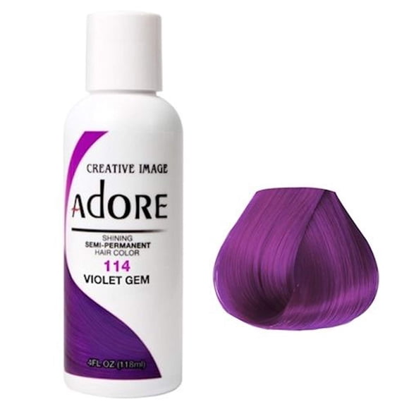 Adore Semi-Permanent Hair Color - 113 African Violet