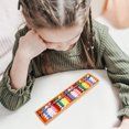 thumbnail image 2 of KAKOWELY abacus arithmetic aid Math Abacus Traditional Chinese Abacus Math Learning Tool Counting Tool Abacus Vintage Arithmetic Abacus Students Math Learning 17-column Abacus, 2 of 5