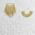 thumbnail image 2 of Liquidation! Décorations Suspendues Style Européen Fait Main Rustique Boho Raphia Pendentif Mural Chambre d'Enfants Ornements Suspendus, 2 of 6