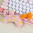 thumbnail image 3 of AOOOWER Stylish Spotted Cats Keychain Soft Plush Mobile Hanging Ornament Key Holder Accessory for Trendy Women Everyday Use, 3 of 21