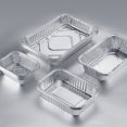 thumbnail image 5 of 25 Fiambrera desechable de papel de aluminio Caja de embalaje para barbacoa Caja de lata rectangular para llevar Fiambrera de comida rápida JAMW Sencillez, 5 of 5