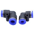 thumbnail image 5 of 10pcs PV 4mm 6mm 8mm 10mm 12mm Tube 90 Degree Equal Union Elbow Air Pneumatic Push In Connector Quick Connection Fitting, 5 of 5