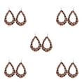 thumbnail image 2 of Pendientes de gota de agua Sonducket 1 par estampado de leopardo, 2 of 6