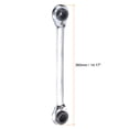 thumbnail image 2 of Unique Bargains 4 in 1 Reversible Ratcheting Wrench, 19-22-24-27mm 12 Point Double Box End, 72 Teeth, Metric, CR-V, 2 of 5