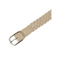 thumbnail image 2 of INSPIRE CHIC Women's Braided Belt Square Buckle Versatile for Coat Jeans Decorative Belts, 2 of 6