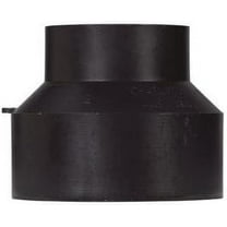 Charlotte Pipe Schedule 40 3 in. Hub x 4 in. Dia. Hub ABS Coupling