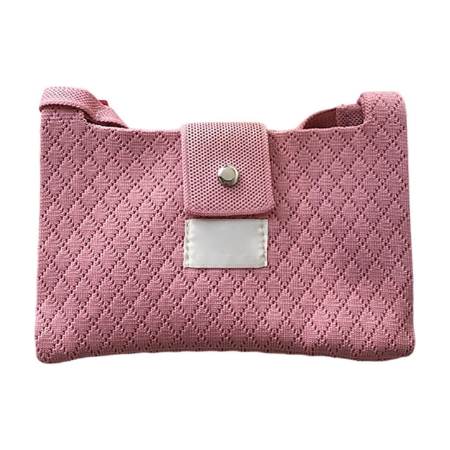 Knitted Travel Bag Summer Leisure Key Wallet Women's Mobile Phone Bag