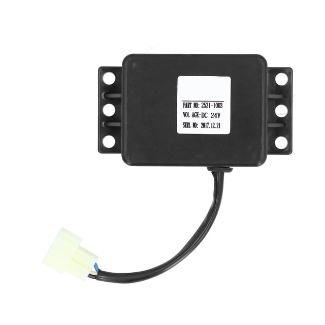 Unidad de control del controlador de relé de tiempo DC24V para suministro de excavadora DAEWOO 2531‑1003 TOSD‑02‑058