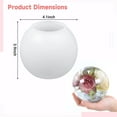 thumbnail image 7 of Sphere Resin Mold, Ball Shape Silicone Molds, One-Piece 3D Seamless Globe Epoxy Resin Molds, Large Sphere Resin Casting Mould for DIY Crafts, Flower Keepsakes, Home Decor, 7 of 7