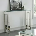thumbnail image 1 of Stainless Steel EVA Console Table, 1 of 5