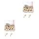thumbnail image 4 of Matsuzay Colgadores para cuadros, gancho colgante de doble cabeza para uñas, póster, espejo, alfiler de joyería, herramienta doméstica de Cilindro de 25 piezas 2Conjunto, 4 of 6