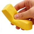 thumbnail image 6 of Aoznliie Squeeze Toys Stress Balls, Slow Rising Dumpling Stick Fidget Toy for Anxiety Relief, 2.8 inch Sensory Ball for Office Desk, Yellow, 6 of 9