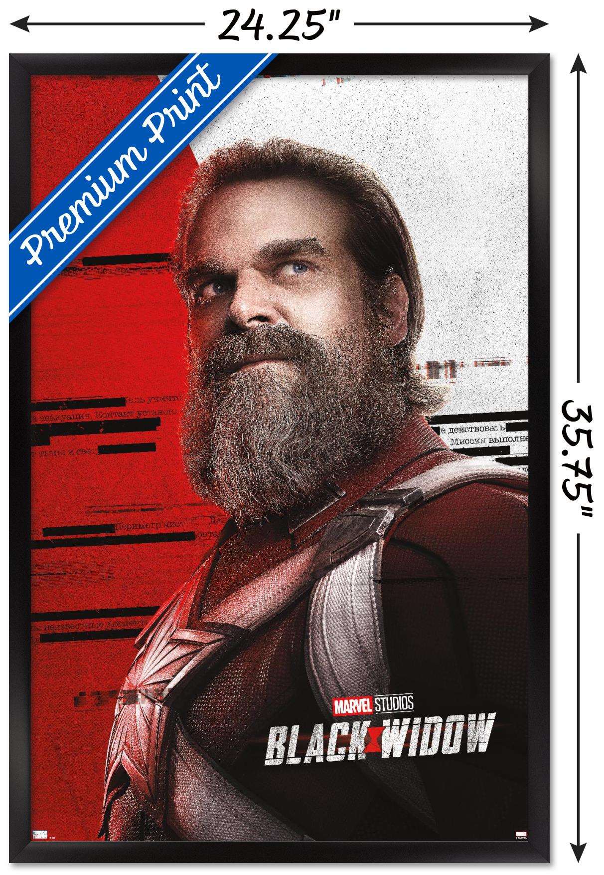 Marvel Cinematic Universe - Black Widow - Red Guardian Wall Poster, 22.375" x 34", Framed