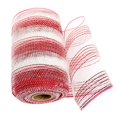 thumbnail image 1 of MesaSe  craft supplies Poly Mesh Ribbon With Metallic Foil Each Roll For Wreaths Swags Bows Wrapping And Decorating, 1 of 2