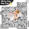thumbnail image 4 of Halloween Doodle Halloween Elements Toddler Nap Mats for Kids Preschool,50"x20" Sleeping Mat Bag or Kids,Toddler Sleeping Bag,Toddler Nap Mat or Daycare, 4 of 6