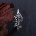 thumbnail image 2 of Vintage Ring Rose Designed Finger Ring Wedding Ring Delicate Finger Jewelry Size 7, 2 of 4