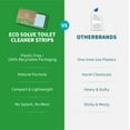 thumbnail image 4 of Natural Toilet Bowl Cleaner Strips, Eco-friendly, Non-toxic, Septic Safe, Removes Odors & Stains, Plastic-free, Natural Toilet Bowl Cleaner for Quick and Easy Cleaning, Toilet Fresheners (60 count), 4 of 4