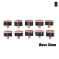 thumbnail image 1 of 10PCs Screw On Cue Tips For Billiard Pool Cue Stick and Snooker Cue Parts 10pcs 13mm, 1 of 6