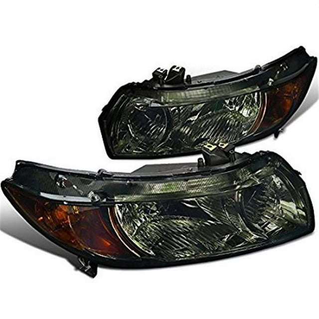 Spec-D Tuning 2LH-CV062G-RS 2006-2010 Honda Civic Phares Euro 2 Portes - Fumée