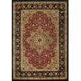 thumbnail image 4 of Traditional 5x7 Area Rug (5' x 7') Oriental Red, Black Living Room Easy to Clean, 4 of 9