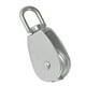 thumbnail image 1 of Rueda de bloque de polea de ranura inconfundible con gancho giratorio de aparejos de elevación de metal 72 mm kusrkot Bloque de polea, 1 of 7
