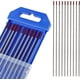 thumbnail image 1 of 10 X Electrodos De Tungsteno, Electrodo De Tungsteno Para Soldadura Tig Wt-20 2.4 Ø X 175 Mm Agujas Para Soldadura Tig (Rojo), 1 of 5