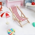 thumbnail image 4 of Mini silla de madera KAIYANG Silla de playa plegable Color 1, 4 of 5