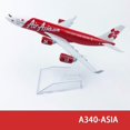 thumbnail image 1 of 6Inch 15CM A380 A350 A330 A320 Concorde Diecast Airplane Model For Gift Collection,A340 ASIA, 1 of 7