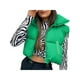 thumbnail image 1 of Sunloudy - Chaleco corto cálido de invierno para mujer, sin mangas, cuello alto, chaleco acolchado ligero de doble cara Sunloudy moda, 1 of 6