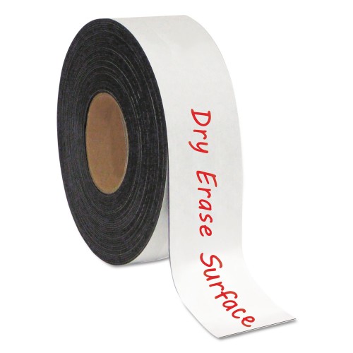 MasterVision Dry Erase Tape Roll, White, 2" x 50 Ft. (FM2118