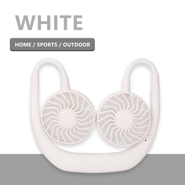 Clearance Manos, ventilador portátil con banda para el cuello, colgante, ventilador portátil