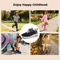 thumbnail image 7 of NRNHI Boys Girls Shoes Kids Sneakers Running Tennis Athletic Shoes Breathable Sport Walking Shoes (BlackOrange Size 1 Child), 7 of 7