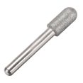 thumbnail image 3 of Brocas de diamante para moler para herramienta rotativa con vástago de 1/4-pulgada, punta de bola cilíndrica de 10mm, 120 grano, 2 piezas, 3 of 4