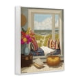 thumbnail image 2 of Stupell Industries Eclectic Coastal Vacation Window Seat White Framed Giclee Art, 16 x 20, by Lisa R Dumm, 2 of 8