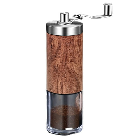 

GYZEE Manual Coffee Grinder Bean Hand Crank Stainless Steel Portable For Camping(A)