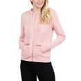 thumbnail image 5 of FashionMille Women Regular Slim Fit Lightweight Zip UP Cotton Blend Hooded Jacket, 5 of 5