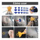 thumbnail image 3 of Kit Ventosas Saca Golpes Repara Abolladuras Auto Carro 77 pzs Malubero Multicolor, 3 of 5