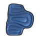 thumbnail image 5 of Cojín de asiento de motocicleta acolchado grueso y práctico de cuero PU y esponja Azul, 5 of 9