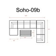 thumbnail image 3 of Soho 9 Piece Outdoor Wicker Patio Furniture Set 09b, 3 of 7