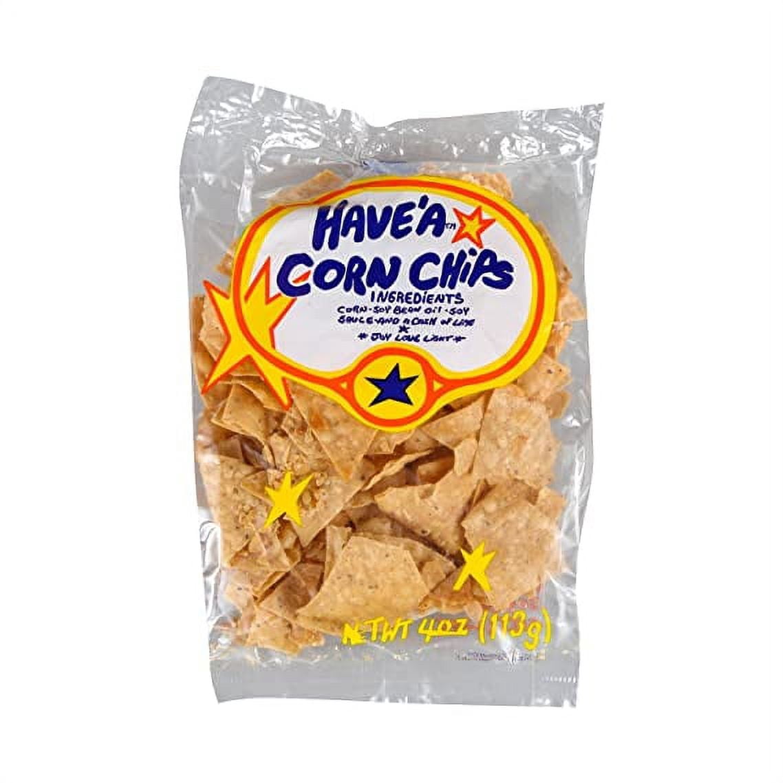 (Pack of 24) Have'a Corn Chips, 4 oz