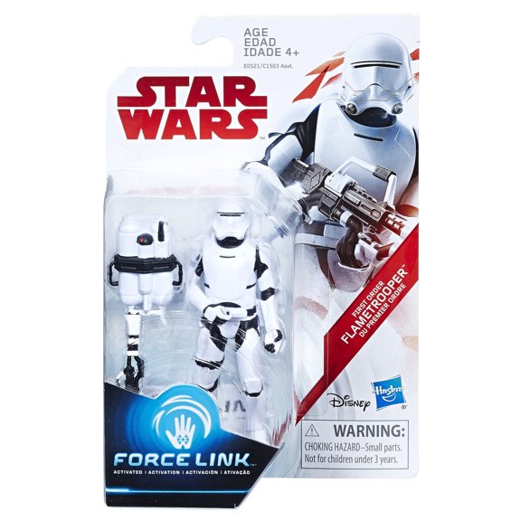 Star Wars Force LINK First Order Flametrooper Figure