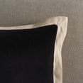 thumbnail image 4 of Safavieh Jordy 12" x 20" Modern Cotton Decorative Pillows, Black/Natural, 4 of 4