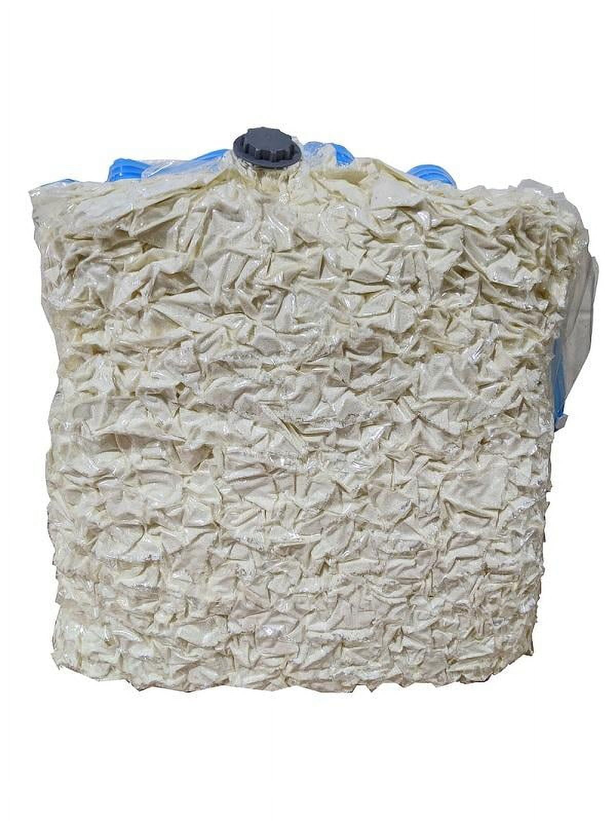 QQbed Shredded Latex Foam Filling, 10 lb, Made in USA, 1 Pack