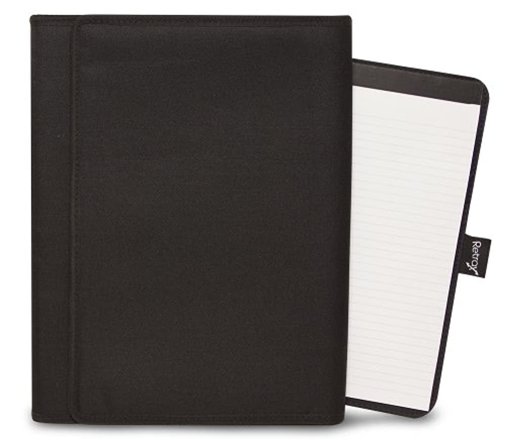 It's Academic Retrax 13 Pocket Expanding File With Retractable Pad Single Black 