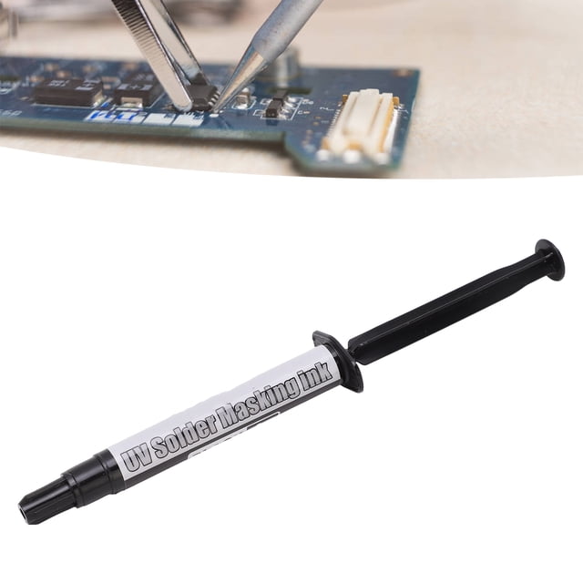 Pintura De Reparación Curable UV, Fijación De Tinta De Máscara De Soldadura De Curado Con Luz UV Protectora Para PCB BGA
