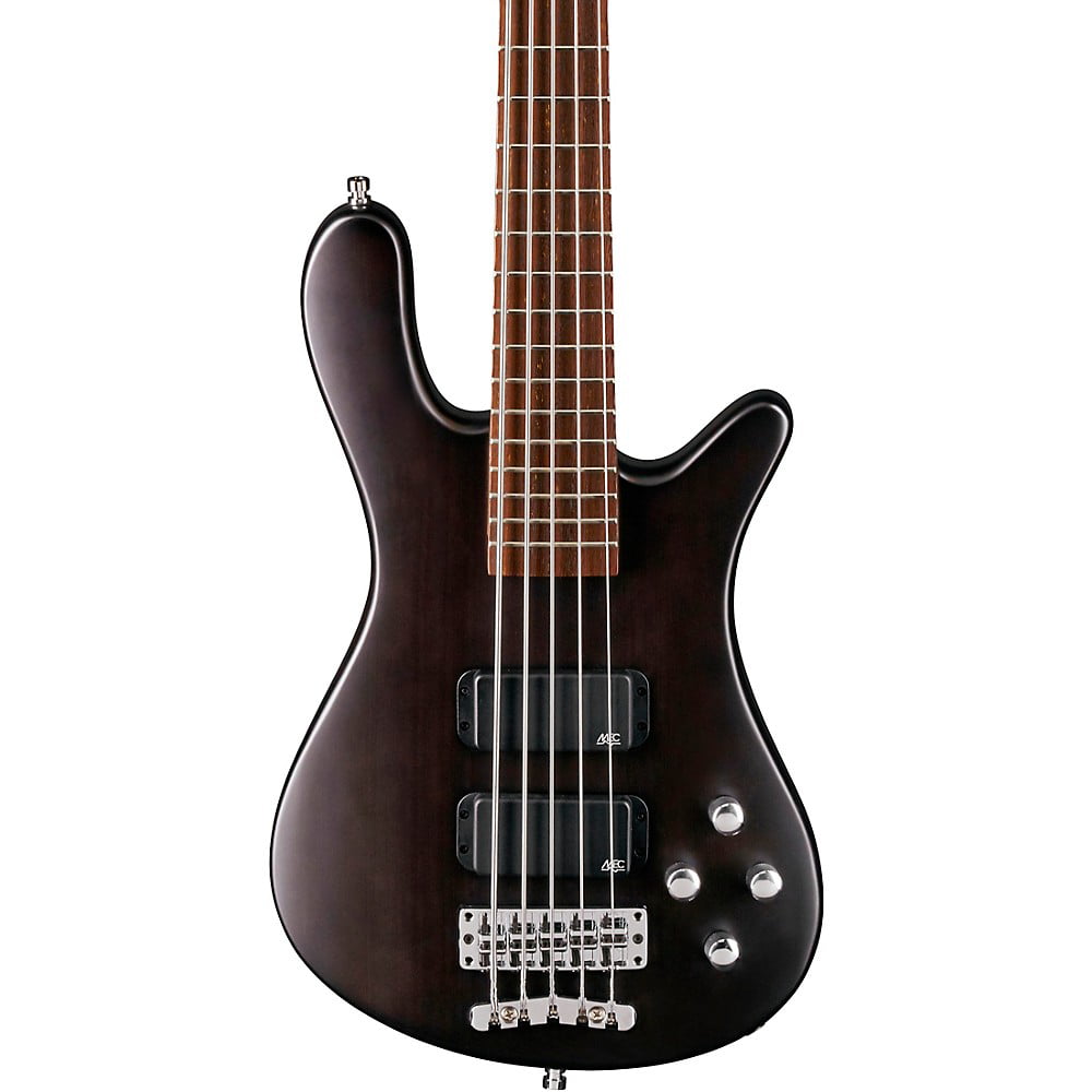 Warwick Rockbass Streamer Standard 5-String Electric Bass Nirvana Black  Transparent